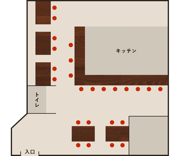 店内のご案内